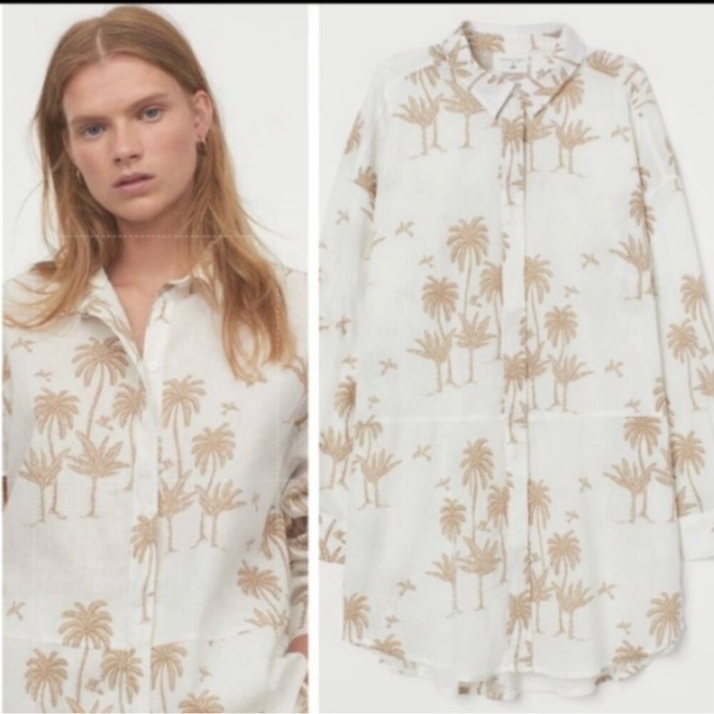H&M Desmond & Dempsey Button-Up Shirt